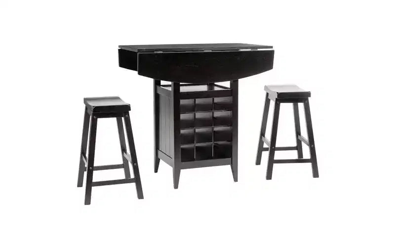 Ensemble de pub 3 pièces à abattant Casey - AMH8504 - Safavieh Couture