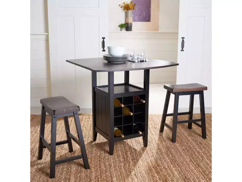 Ensemble de pub 3 pièces à abattant Casey - AMH8504 - Safavieh Couture