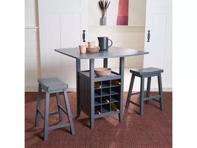 Ensemble de pub 3 pièces à abattant Casey - AMH8504 - Safavieh Couture
