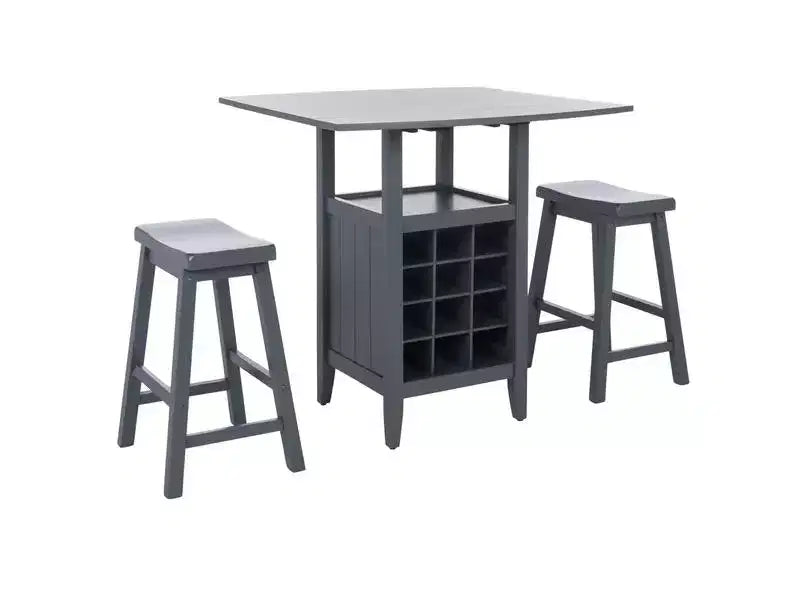 Ensemble de pub 3 pièces à abattant Casey - AMH8504 - Safavieh Couture