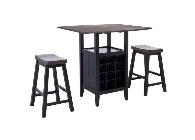 Ensemble de pub 3 pièces à abattant Casey - AMH8504 - Safavieh Couture