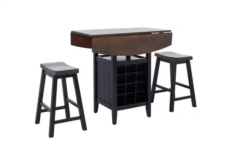 Ensemble de pub 3 pièces à abattant Casey - AMH8504 - Safavieh Couture