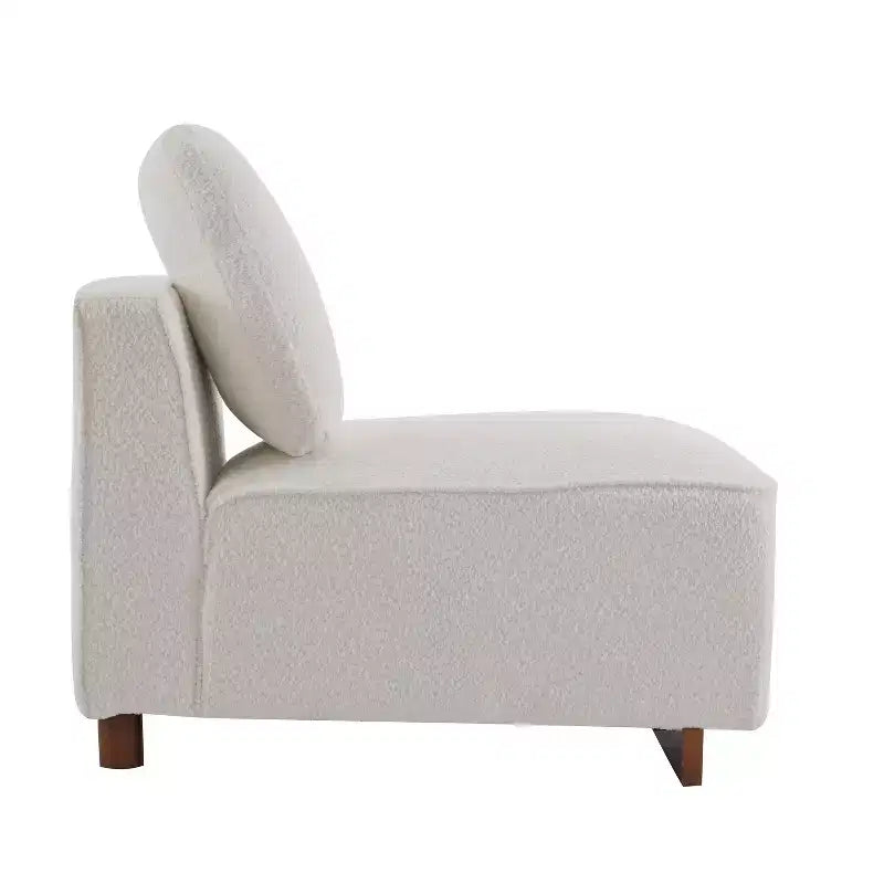 Christopher Knight Home Canapé d'angle en L rembourré Gianna avec oreillers, beige/marron