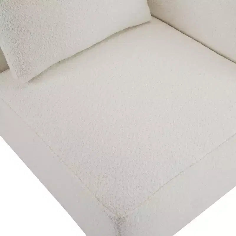 Christopher Knight Home Canapé d'angle en L rembourré Gianna avec oreillers, beige/marron