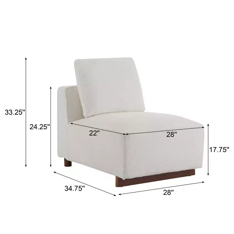 Christopher Knight Home Canapé d'angle en L rembourré Gianna avec oreillers, beige/marron