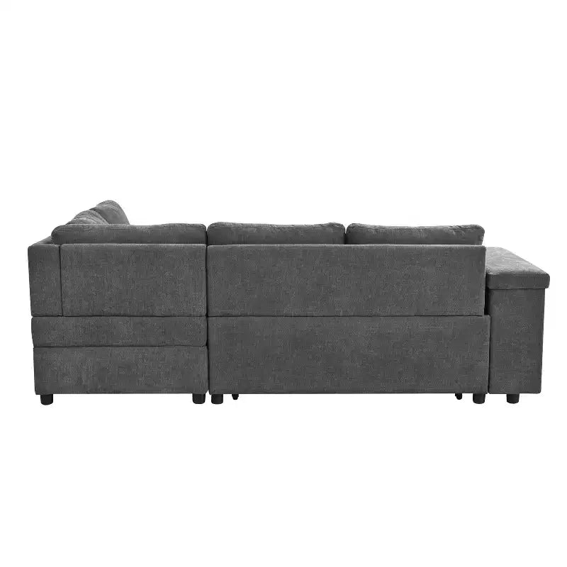 Canapé sectionnel 91,5W, canapé-lit escamotable avec accoudoir de rangement -Christopher Knight Home