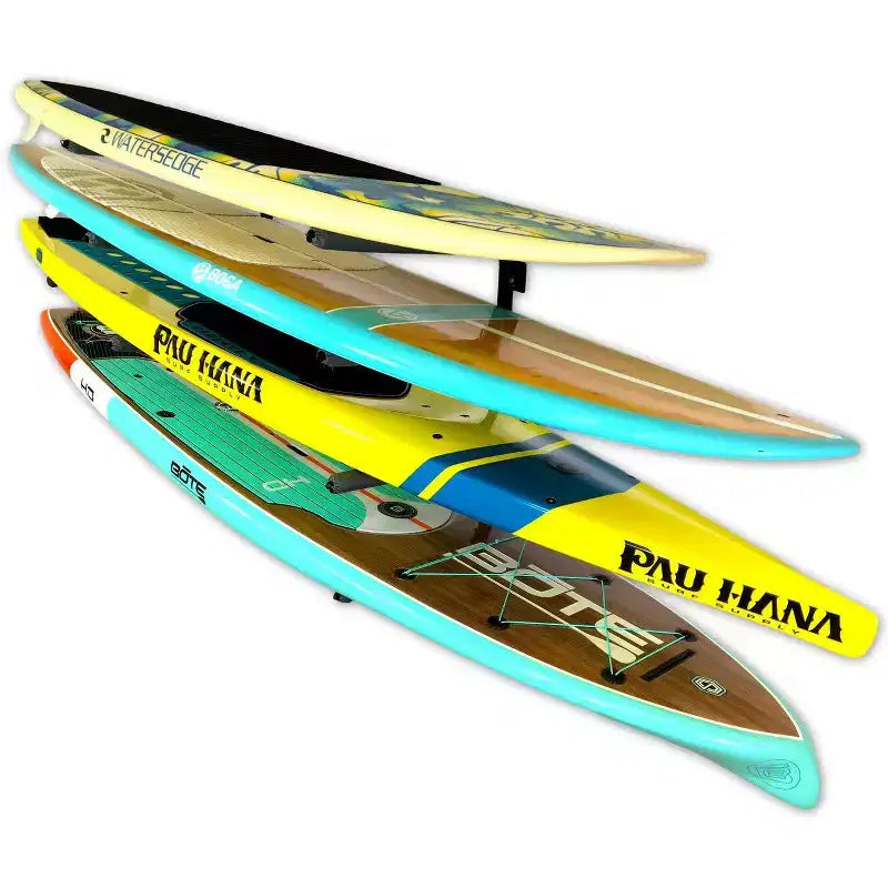 StoreYourBoard Sandbridge Rangement de planches de SUP et de surf | Support extérieur réglable | 4 niveaux