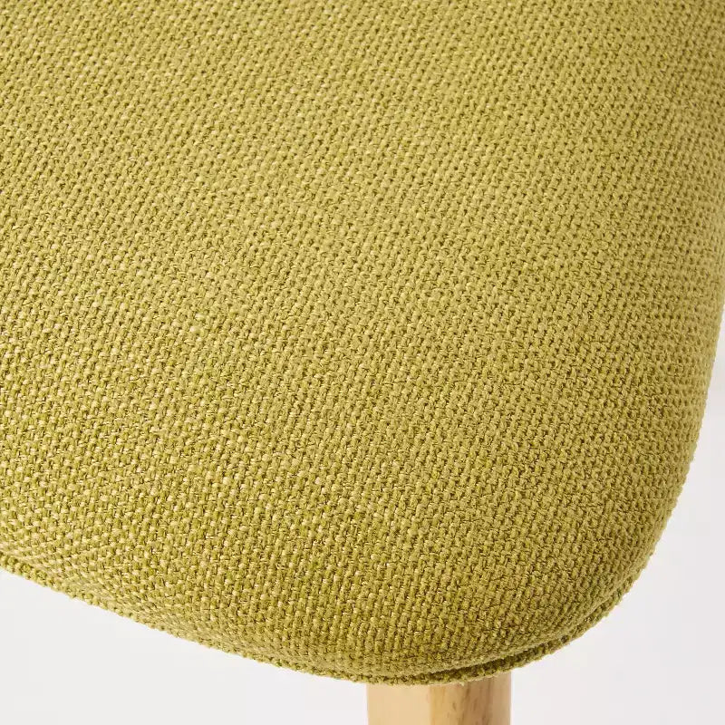 GDFStudio Chaises de salle à manger rembourrées Crystal en bois d'hévéa (Lot de 2)
