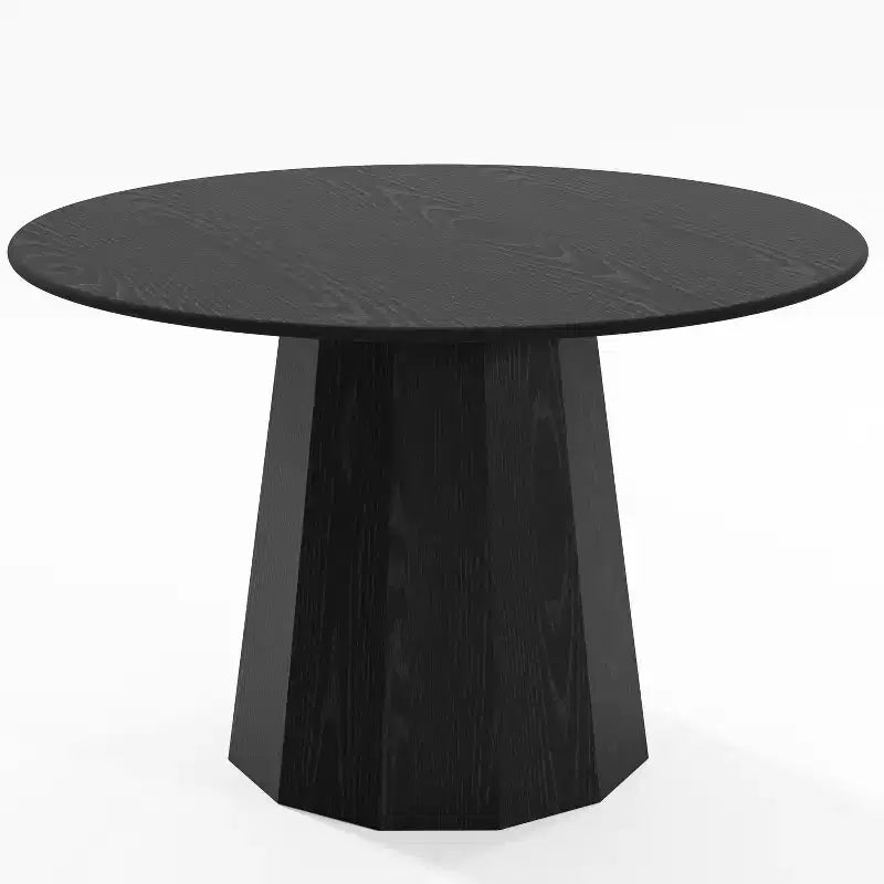 PexFix Table de salle à manger ronde en bois massif 46 Tables de cuisine