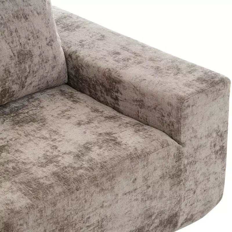 Canapé modulaire surdimensionné 142W, canapé d'angle rembourré Cloud pour salon - ModernLuxe