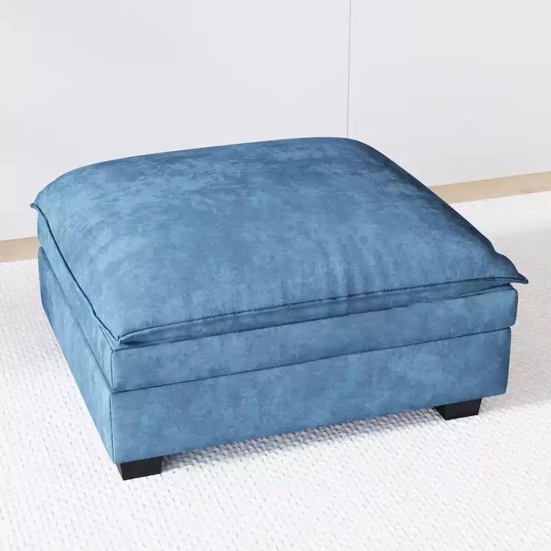 Canapé trois places en forme de L Christopher Knight Home 107,8 avec pouf