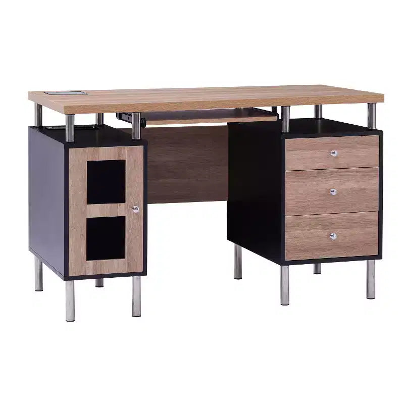 Bureau de secrétariat Home Imports Emporium avec caisson de classement à 3 tiroirs