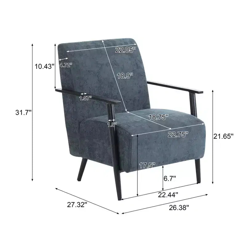 Christopher Knight Home Arnold, fauteuil club moderne en fer tapissé (lot de 2)