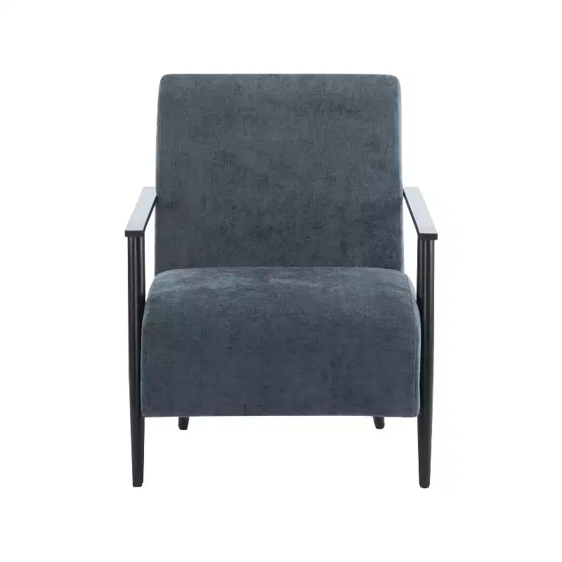Christopher Knight Home Arnold, fauteuil club moderne en fer tapissé (lot de 2)