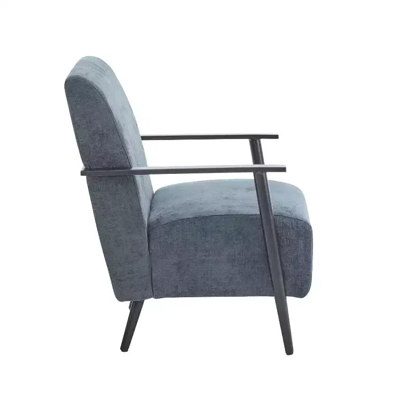 Christopher Knight Home Arnold, fauteuil club moderne en fer tapissé (lot de 2)