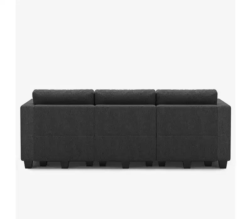 Canapé Modulable Belffin en Tissu avec Rangement (5 Places + 5 Côtés)