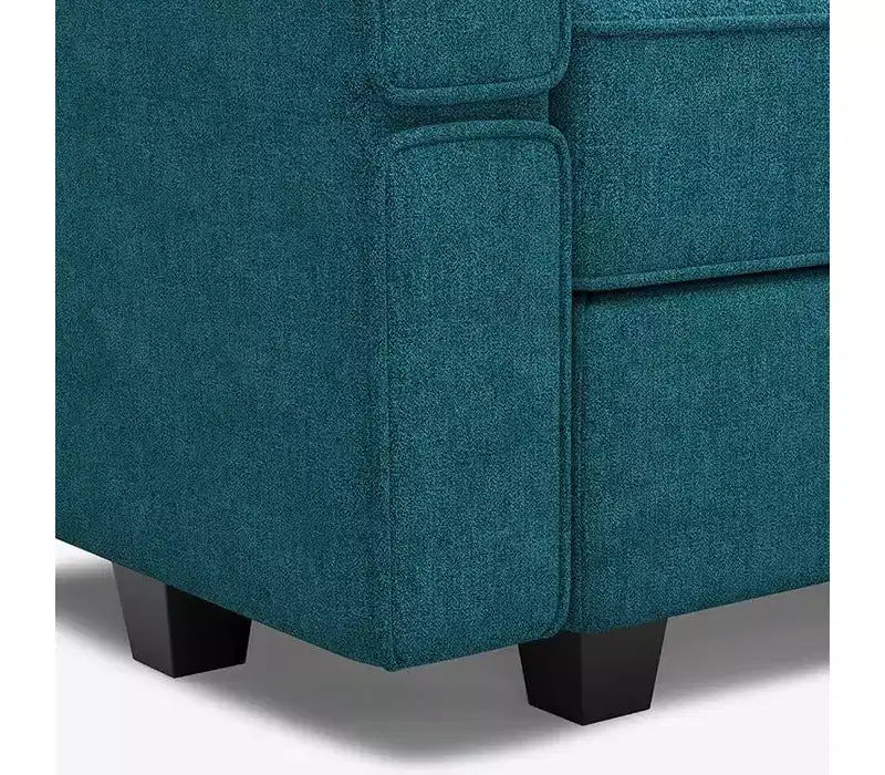 Canapé modulable Belffin Terry avec rangement intégré (6 places + 8 côtés)