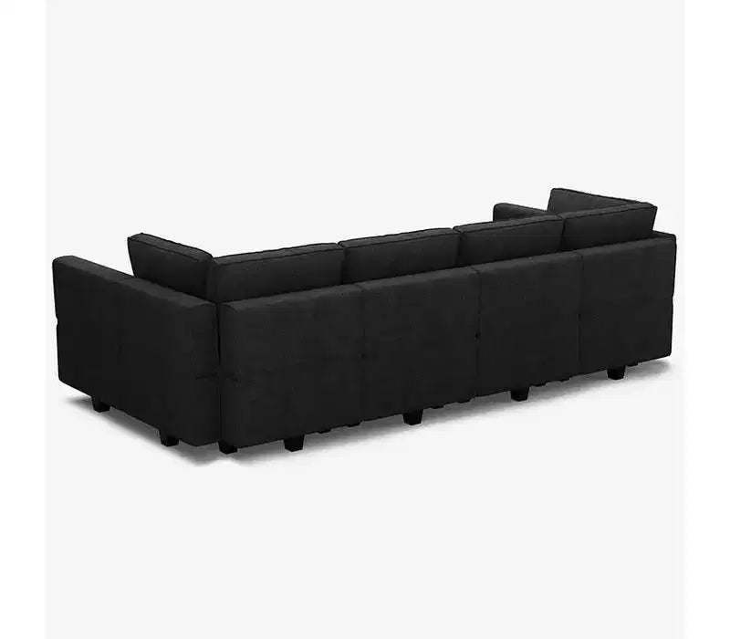 Canapé modulable Belffin Terry avec rangement intégré (6 places + 8 côtés)