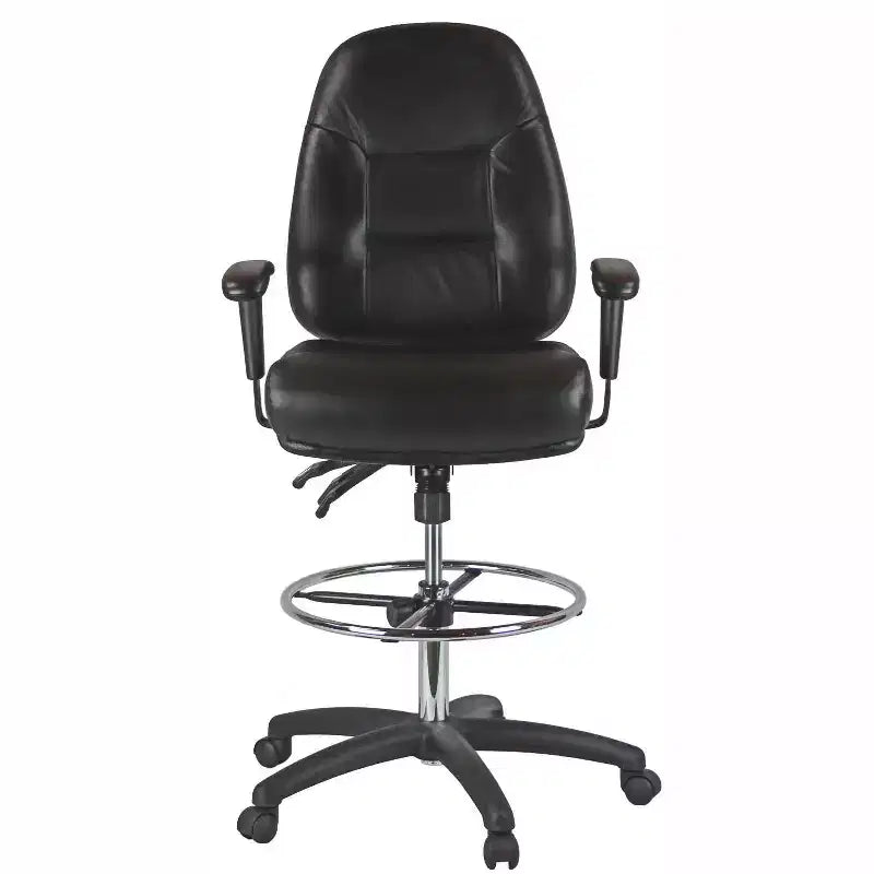 CHAISES DE DESSIN HARWICK EN CUIR PREMIUM AVEC ACCOUDOIRS