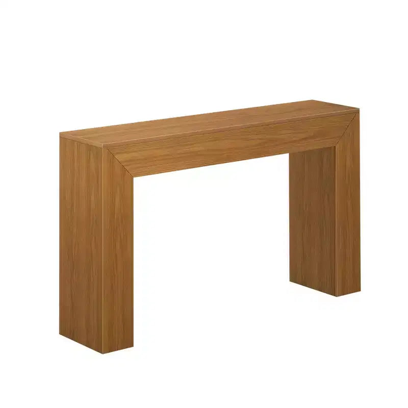 Console table Plank+Beam Grand, 56 po, en bois massif, moderne, pour canapé, table d'entrée pour couloir, derrière le canapé, salon, foyer