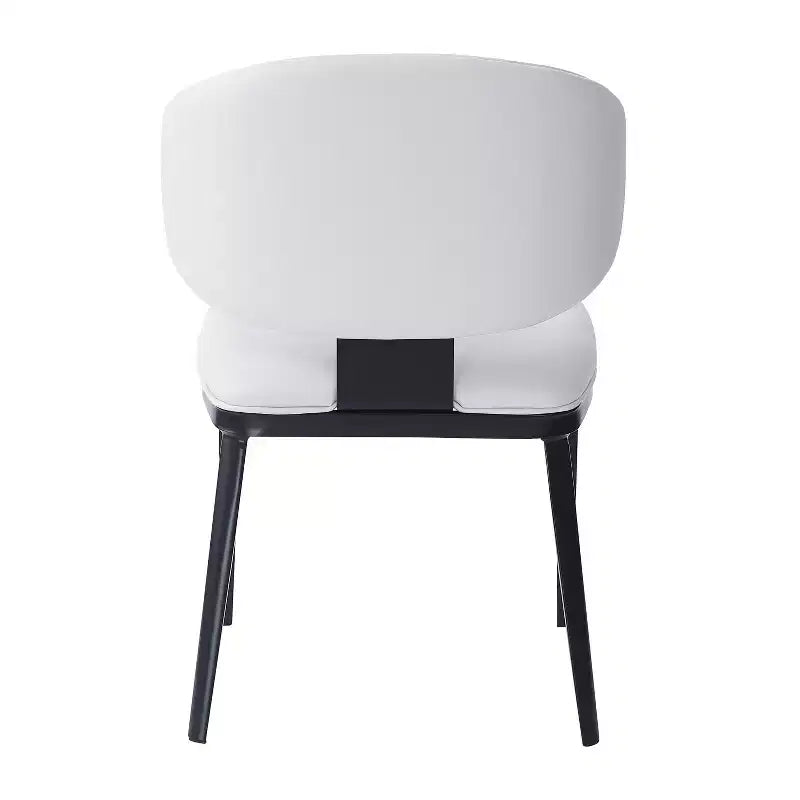 Christopher Knight Home Enoch Chaises de salle à manger modernes rembourrées en similicuir (Lot de 2)