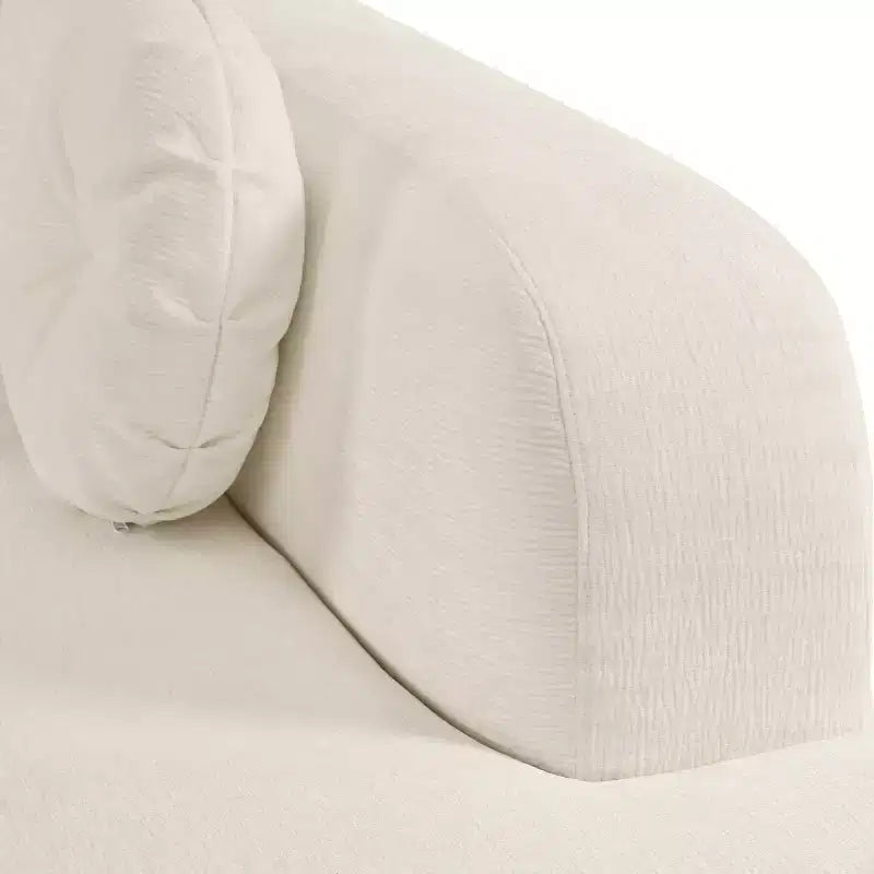 Christopher Knight Home Patrick 122 Canapé d'angle moderne très grand en chenille avec oreillers