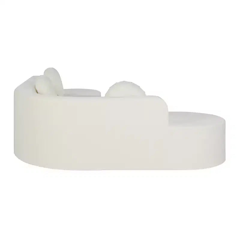 Christopher Knight Home Patrick 122 Canapé d'angle moderne très grand en chenille avec oreillers