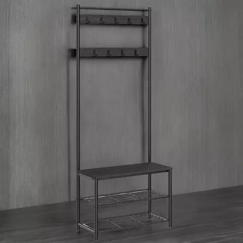 Porte-manteau meuble d'entrée avec banc de rangement à chaussures Banc d'entrée avec rangement à chaussures pour entrée