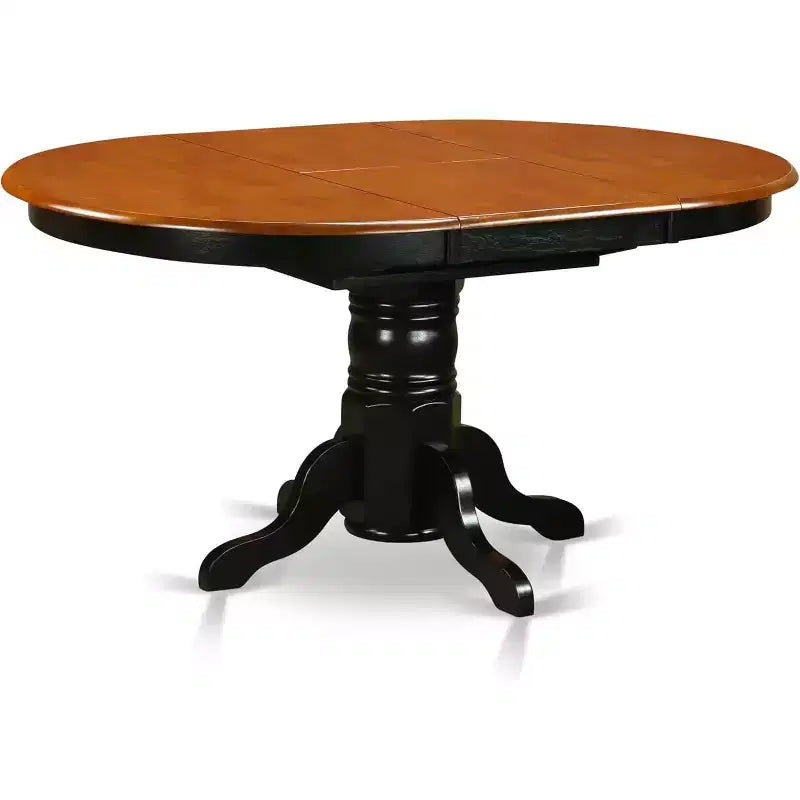 HomeStock Ensemble Table à manger ovale et 6 chaises style moderne