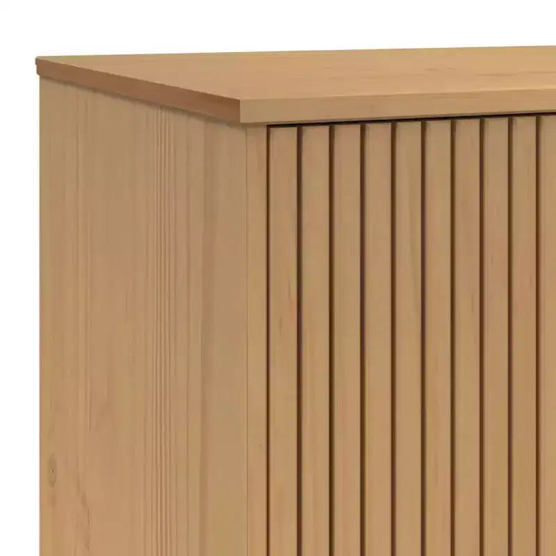 vidaXL Buffet OLDEN Marron 44,9x16,9x28,9 cm Bois de pin massif