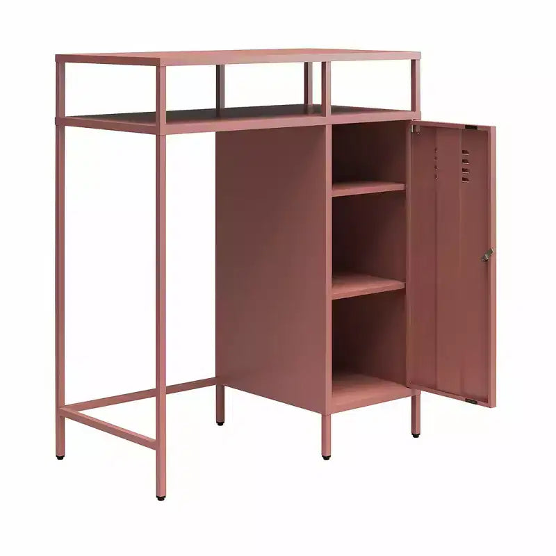 Mini-réfrigérateur de rangement de style casier métallique Novogratz Cache