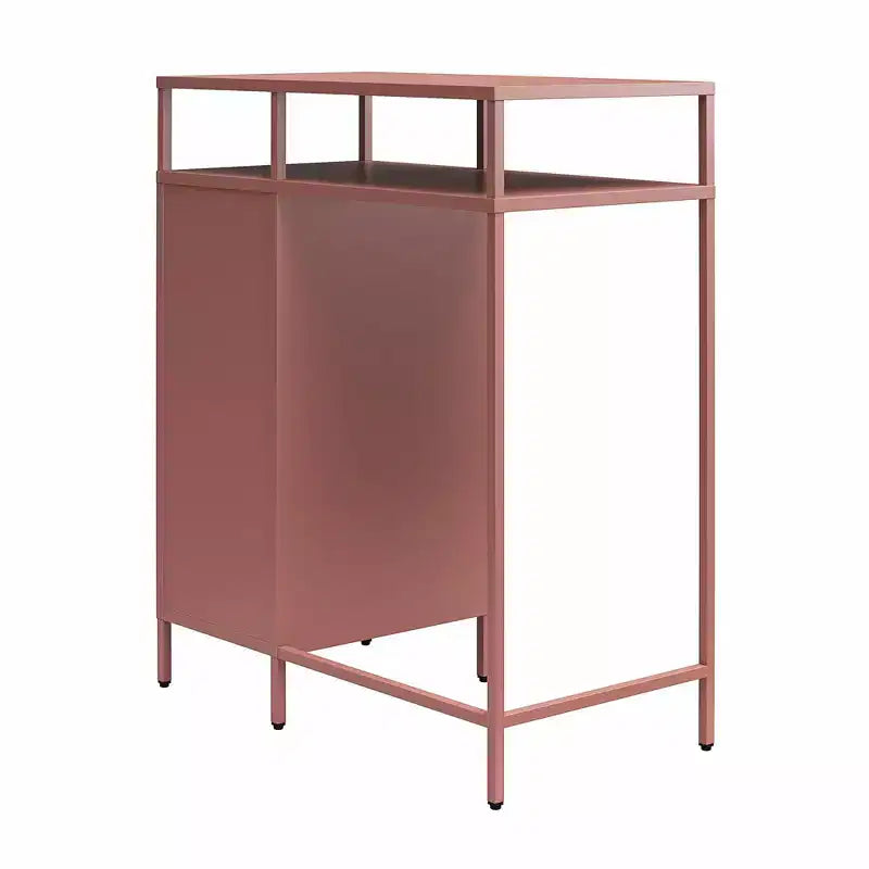 Mini-réfrigérateur de rangement de style casier métallique Novogratz Cache