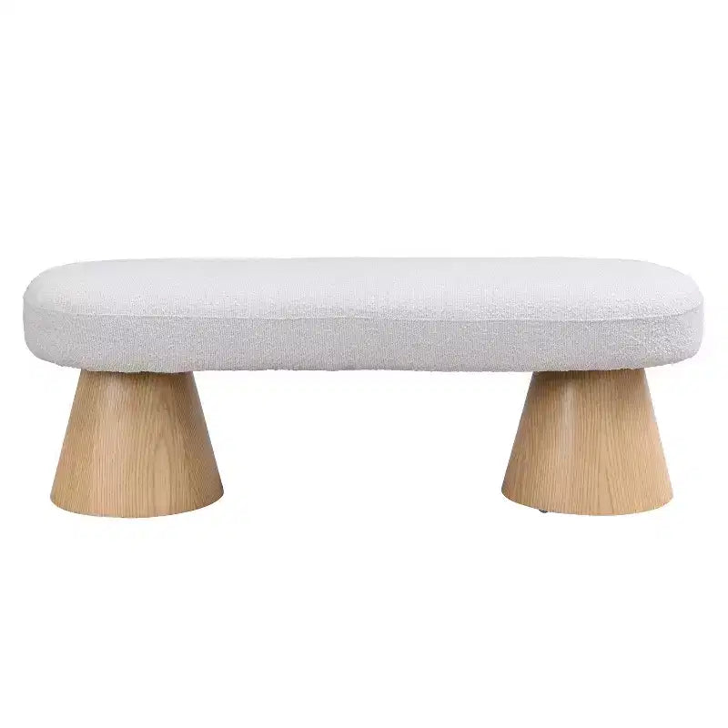 Banc de salle à manger multifonctionnel rembourré Ofra moderne Christopher Knight Home