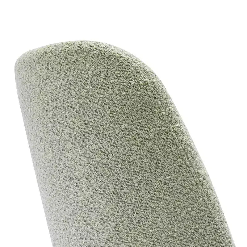 Chaise de salle à manger Genevieve en tissu bouclette de style Mid-Century Modern WestinTrends (lot de 6)