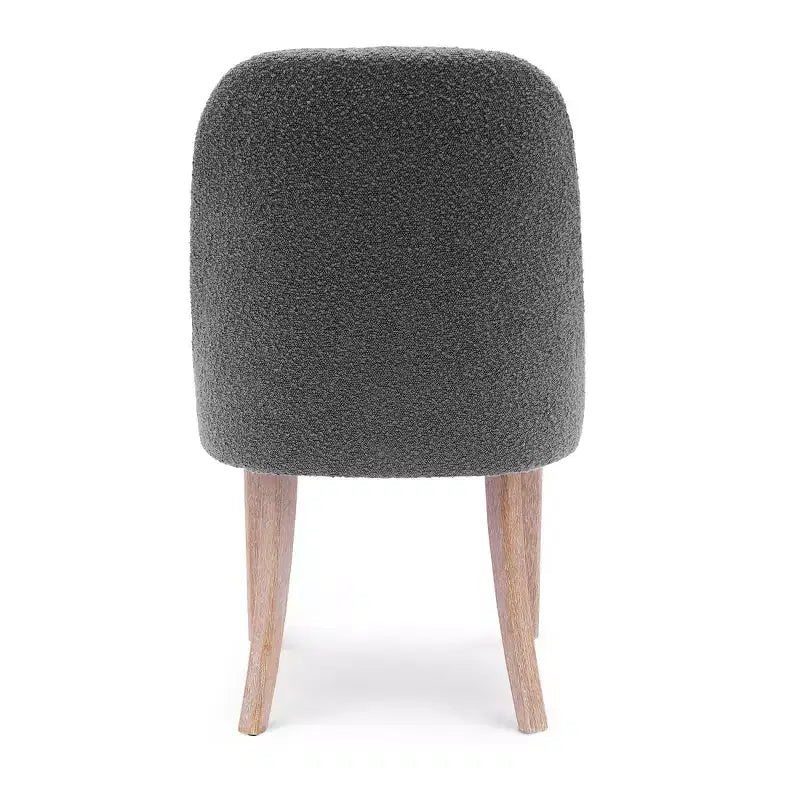 Chaise de salle à manger Genevieve en tissu bouclette de style Mid-Century Modern WestinTrends (lot de 6)