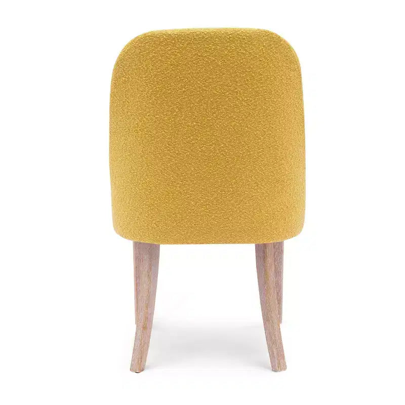 Chaise de salle à manger Genevieve en tissu bouclette de style Mid-Century Modern WestinTrends (lot de 6)