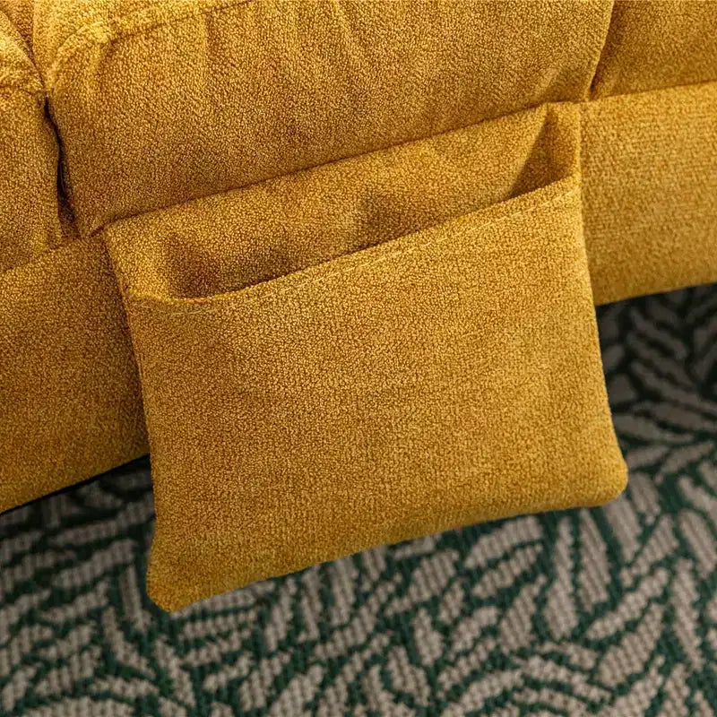 Fauteuil de relaxation avec télécommande, Ergonomique, électrique avec 5 modes de massage, pour bureau, en lin