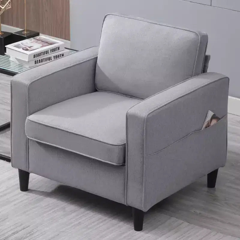 Canapé fauteuil simple Mjkone moderne pour salon