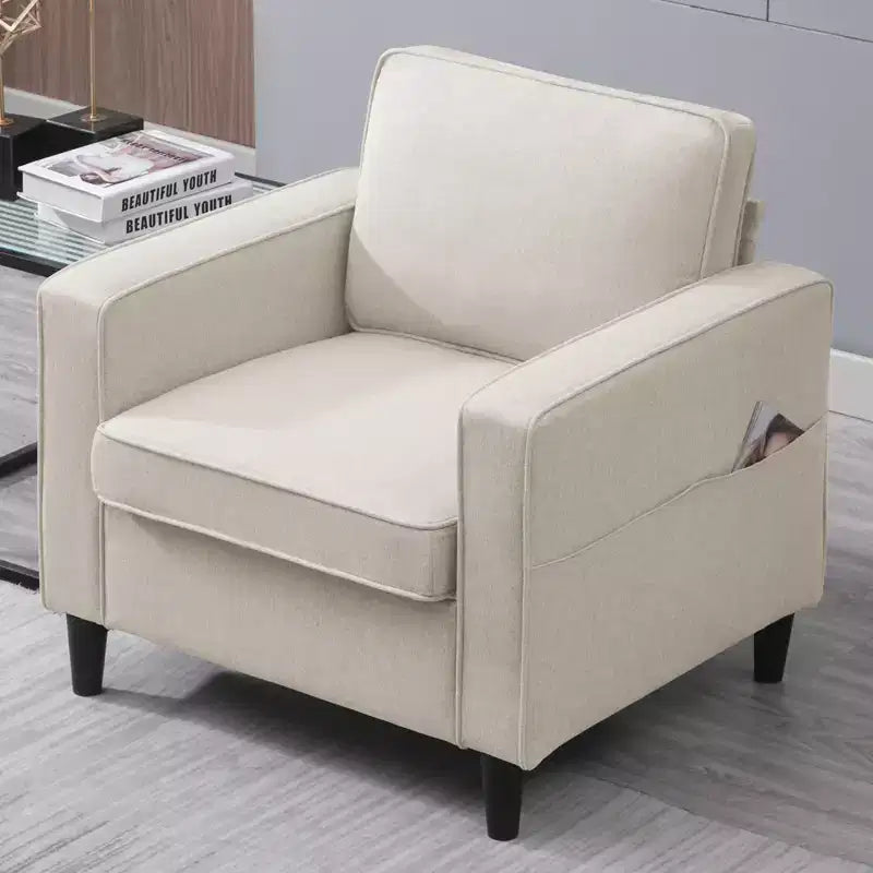 Canapé fauteuil simple Mjkone moderne pour salon