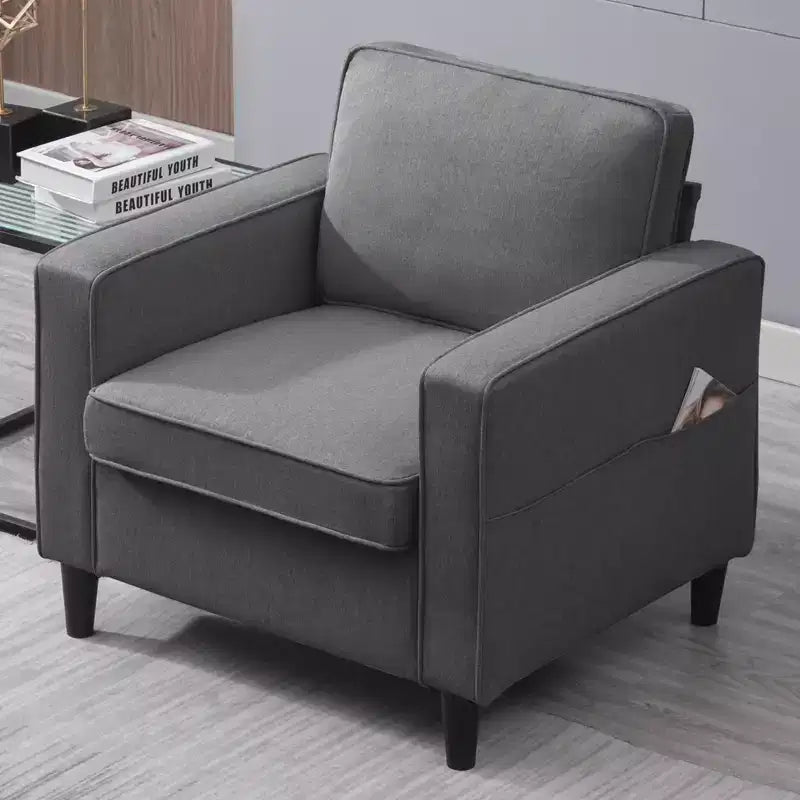 Canapé fauteuil simple Mjkone moderne pour salon