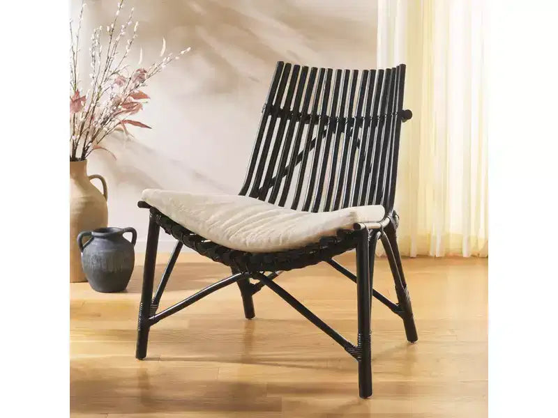 Fauteuil d'appoint Eisley avec coussin - ACH6527 - Safavieh