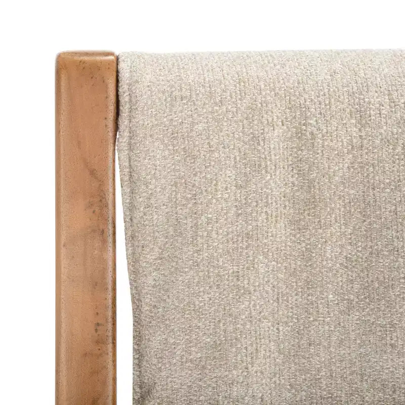Chaise longue Osmond en lin - SFV9024 - Safavieh Couture