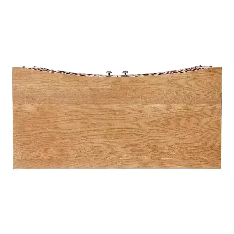 Christopher Knight Home Sonja Buffet d'appoint contemporain à motif géométrique avec étagères réglables et portes