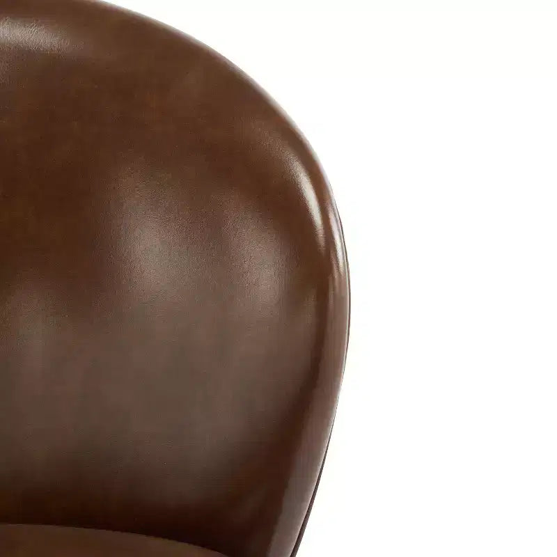 Tabouret de bar contemporain Christopher Knight Home Valeska rembourré avec pieds en métal doré (lot de 2)