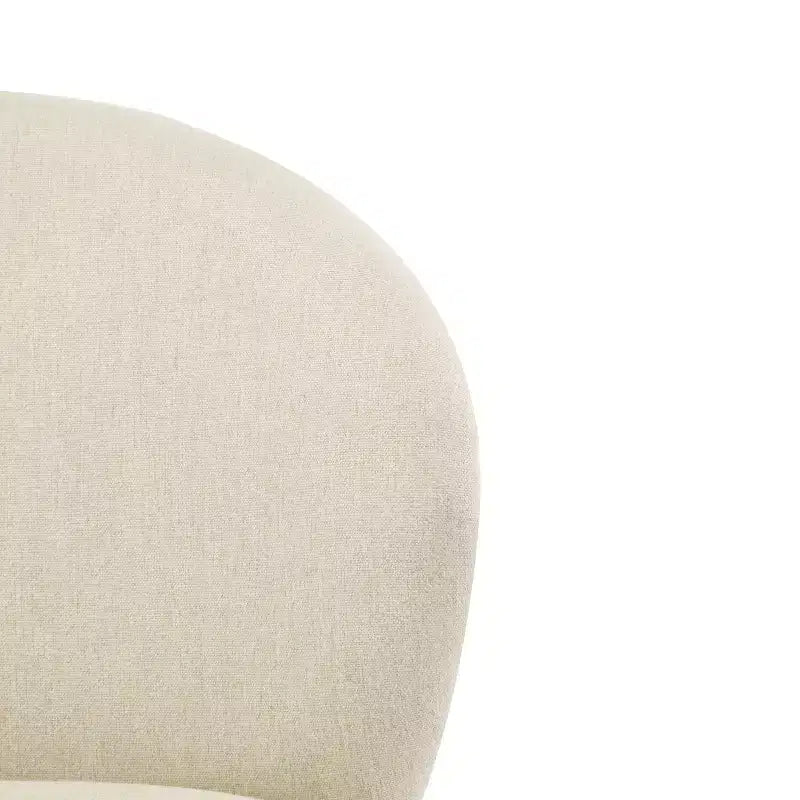 Tabouret de bar contemporain Christopher Knight Home Valeska rembourré avec pieds en métal doré (lot de 2)