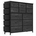 12 Drawer Dresser for for Bedroom, Fabric Dressers & Chest of Drawers