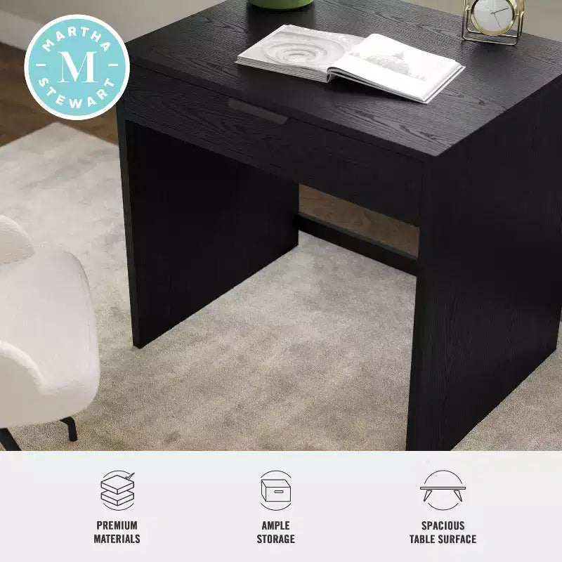Bureau modulaire à un tiroir Martha Stewart Kayden Home Office