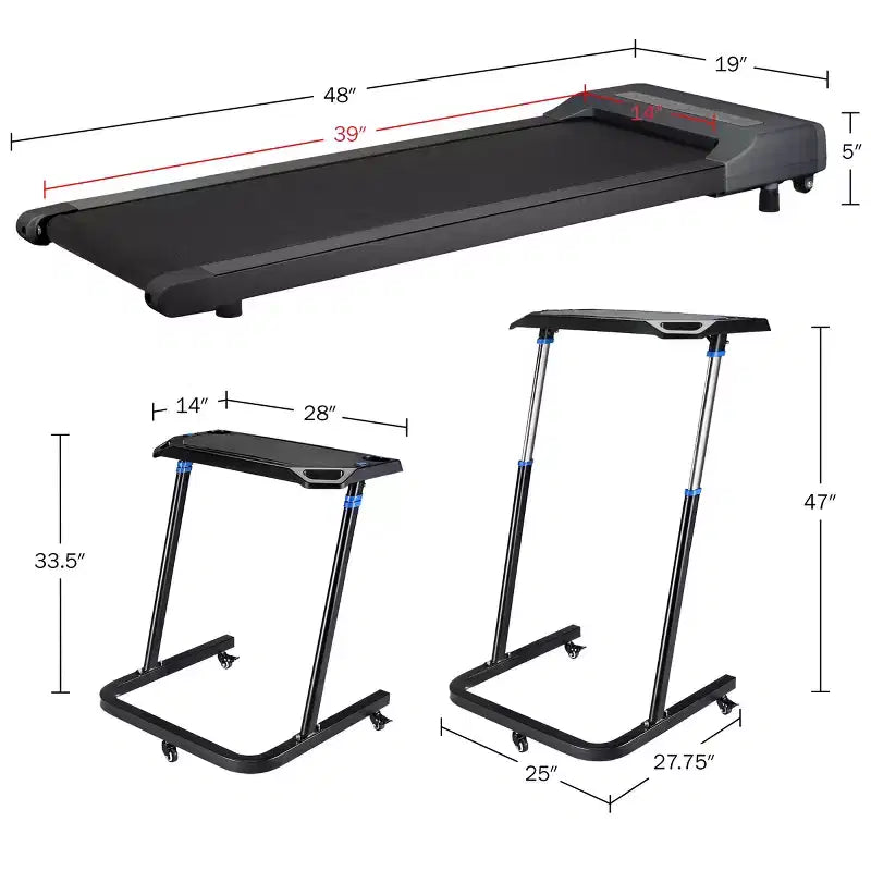 Tapis de marche et bureau debout RAD Sportz