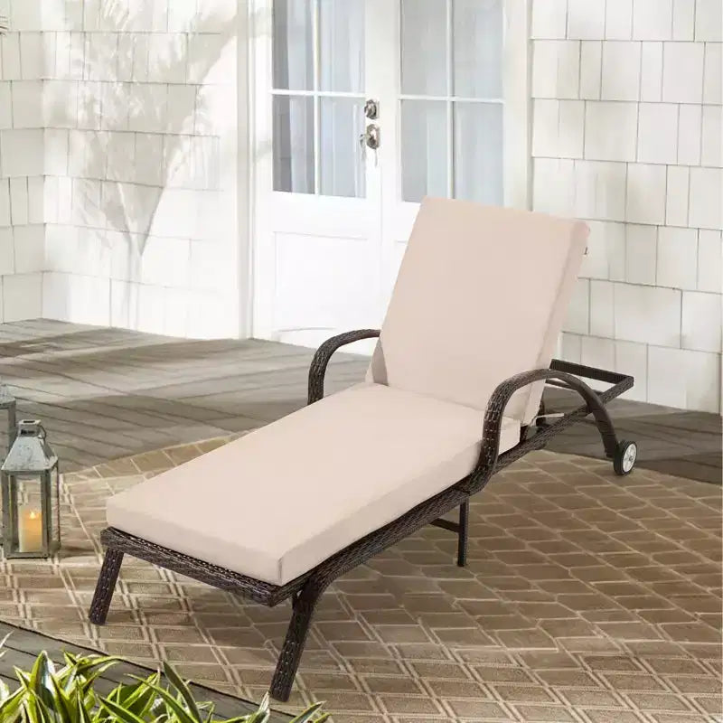 Coussin de chaise longue d'extérieur EROMMY