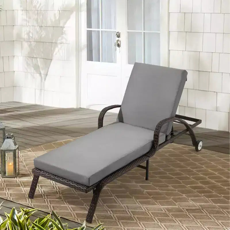 Coussin de chaise longue d'extérieur EROMMY